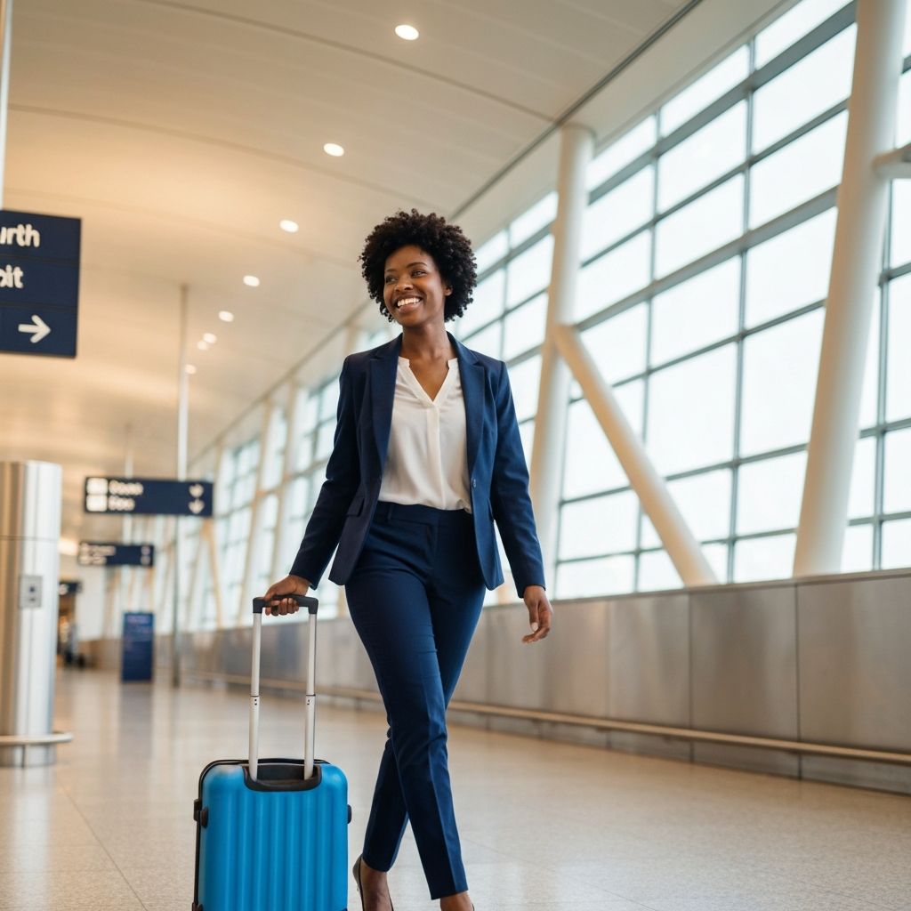 Professional business traveler